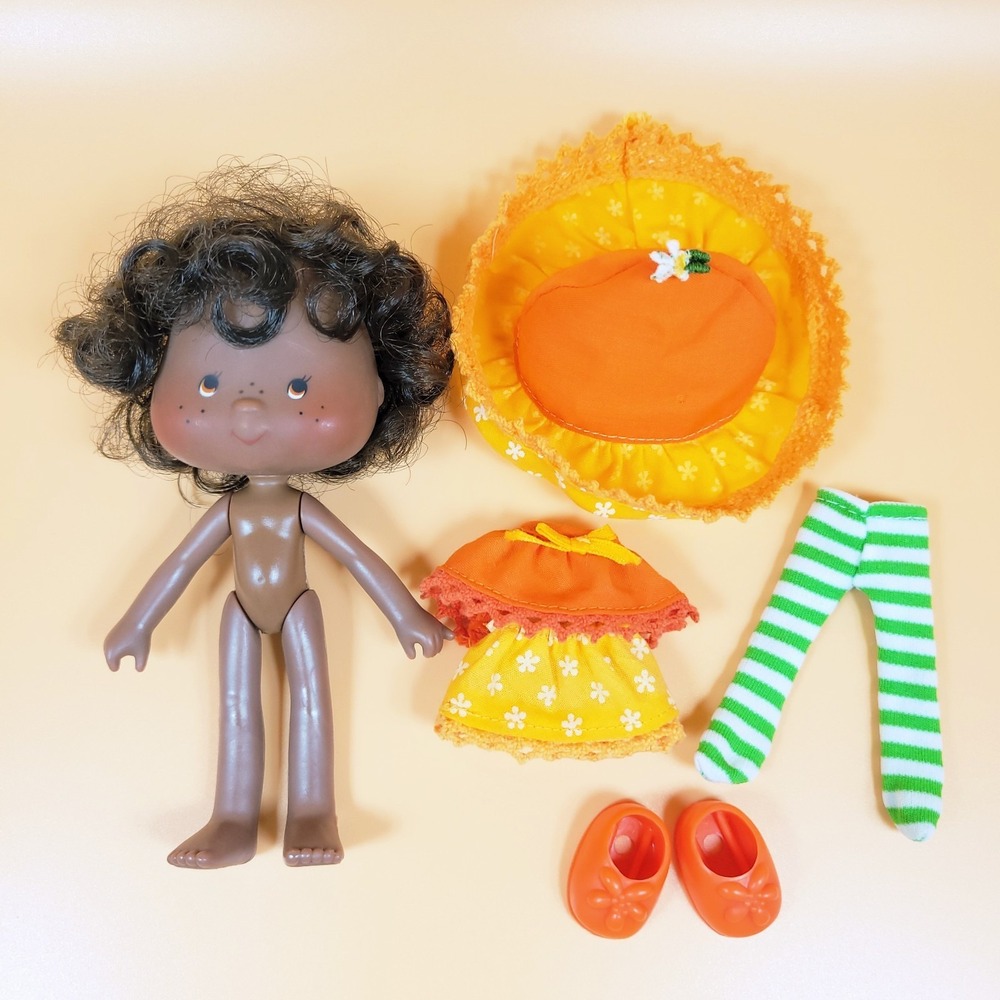 VTG Strawberry Shortcake Orange Blossom Doll w/ Comb Original Kenner 1981 - Picture 5 of 8
